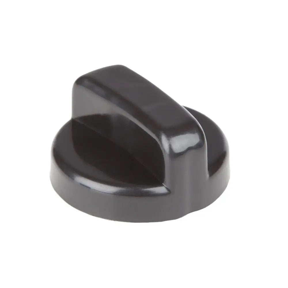 1-9/16 inch dark gray plastic gas control knob for patio heaters on Tampa Home & Garden Store