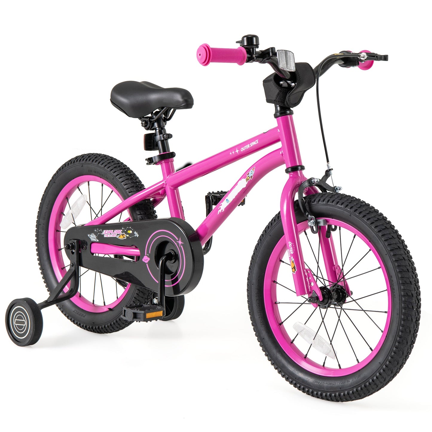 14 Inch Kids Bike for 3-5 Years Old Adjustable with Removable Training Wheels
