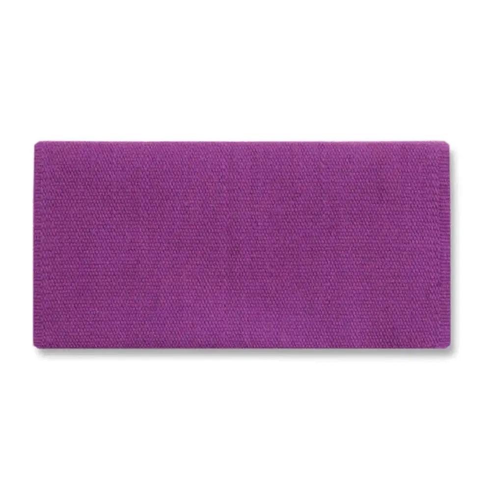 San Juan Solid Saddle Blanket 36x34 in soft purple Mayatex on Tampa Home & Garden Store