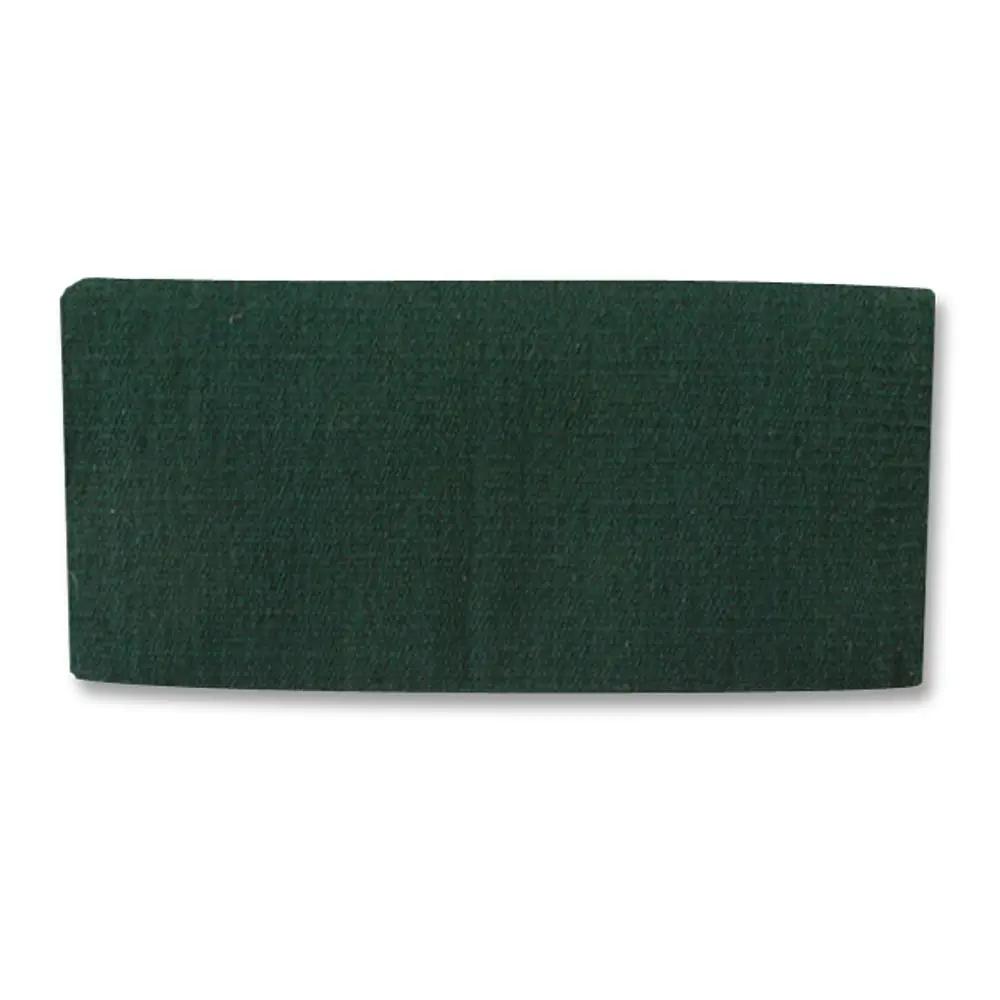 San Juan saddle blanket by Mayatex 34x30 hunter green wool on Tampa Home & Garden Store