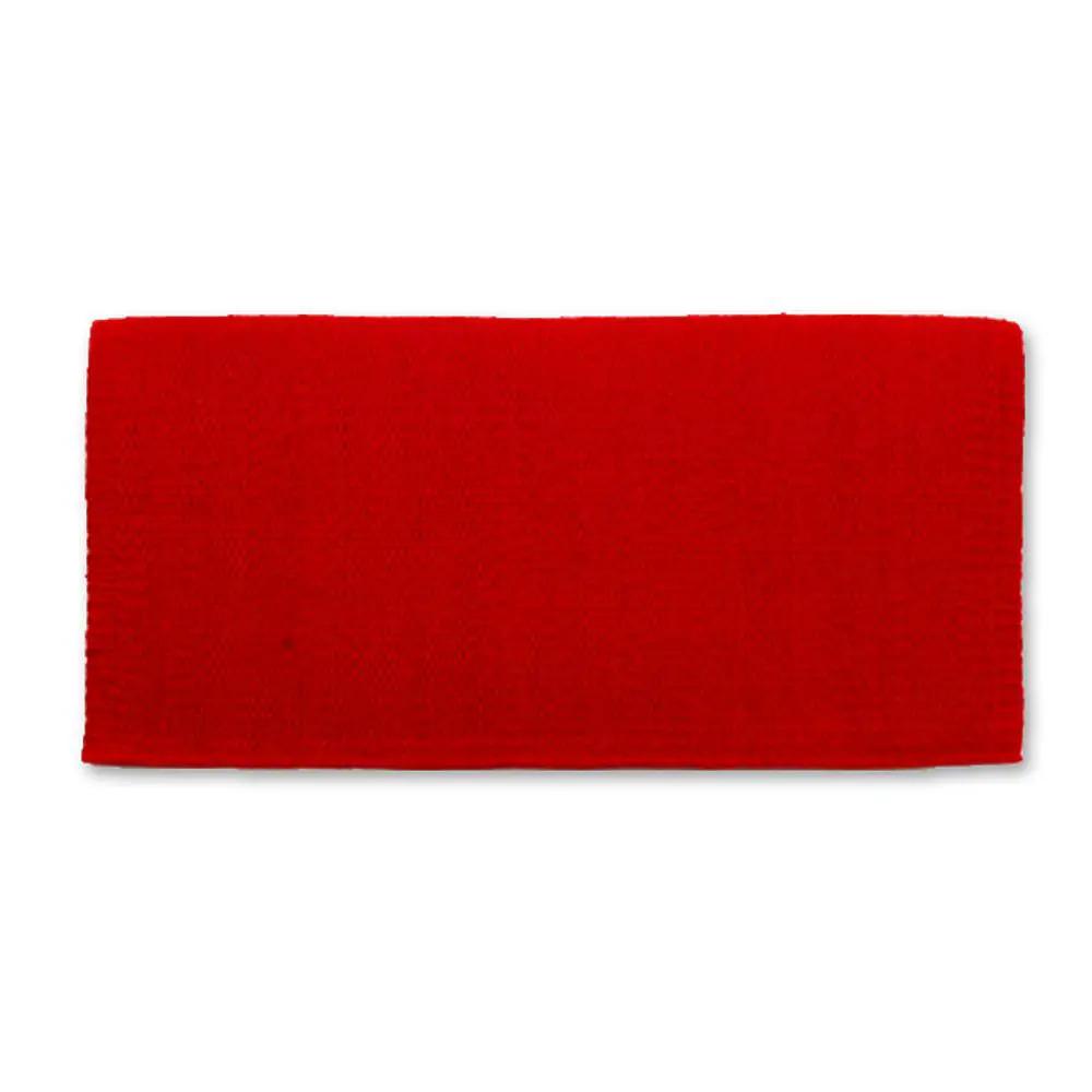 Mayatex San Juan 34x30 Red New Zealand Wool Saddle Blanket on Tampa Home & Garden Store