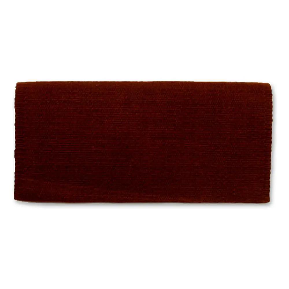 San Juan solid chocolate brown saddle blanket Mayatex saddle pad on Tampa Home & Garden Store