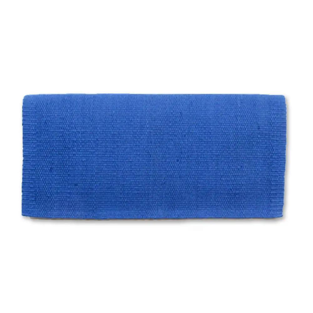 San Juan Solid Saddle Blanket periwinkle blue Mayatex on Tampa Home & Garden Store