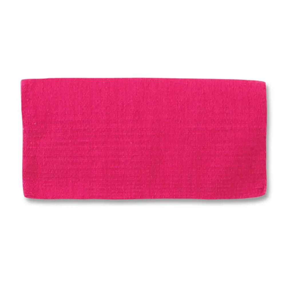Mayatex San Juan 24x24 pony saddle blanket in fuchsia New Zealand wool on Tampa Home & Garden Store