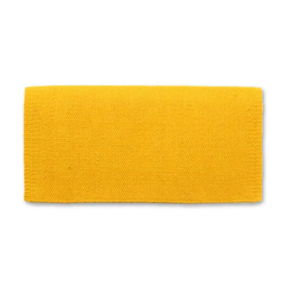 San Juan Saddle Blanket Buttercup Yellow Wool Mayatex pony saddle pad on Tampa Home & Garden Store