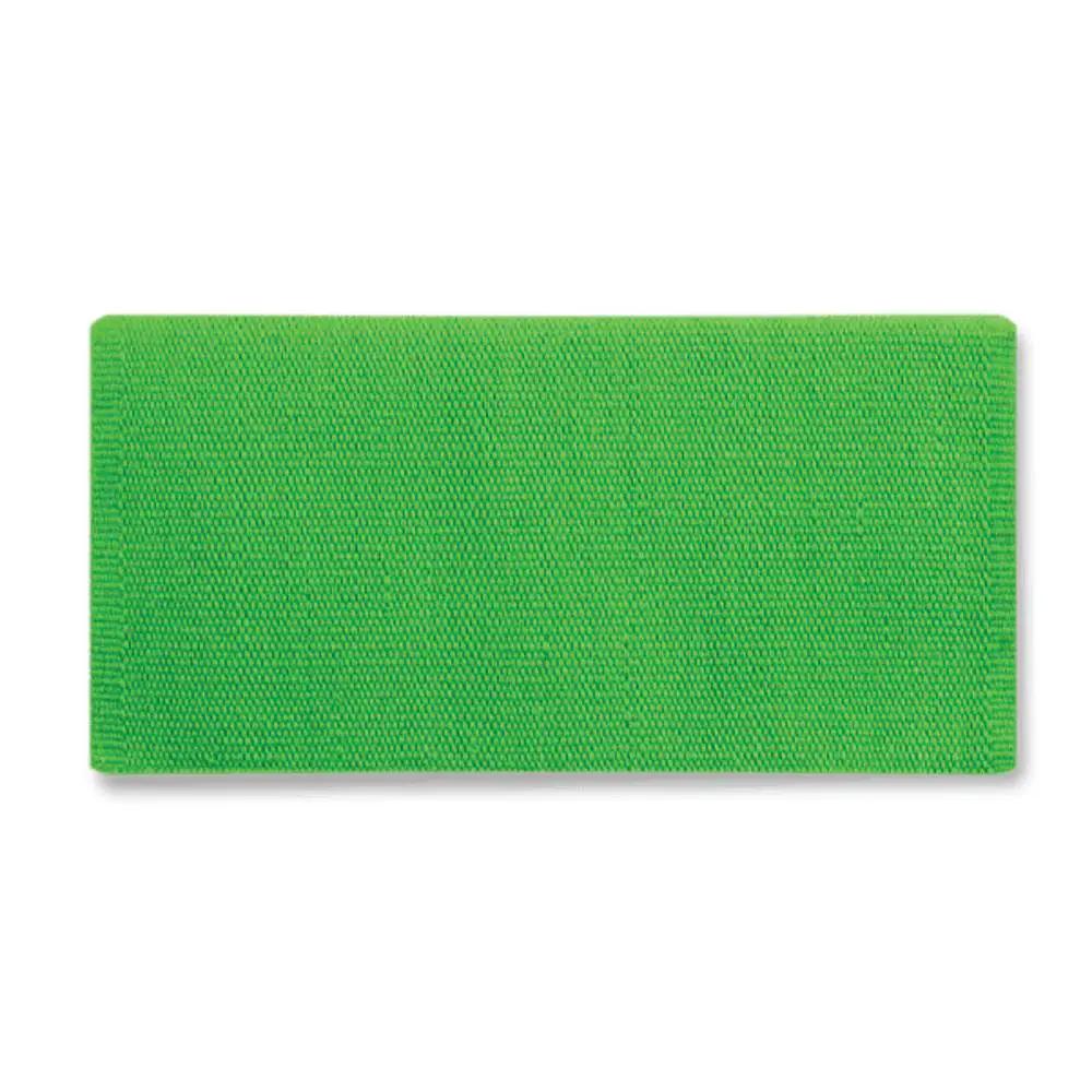 San Juan Solid Lime Blast saddle blanket 38x34 lime green Mayatex saddle blanket on Tampa Home & Garden Store