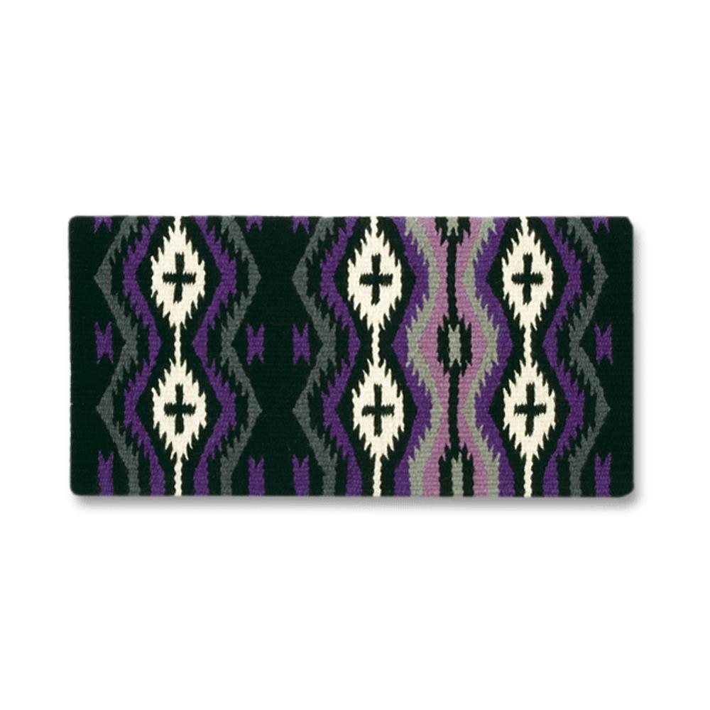 1453-2 Las Cruces 36X34 NEW ZEALAND WOOL SADDLE BLANKET