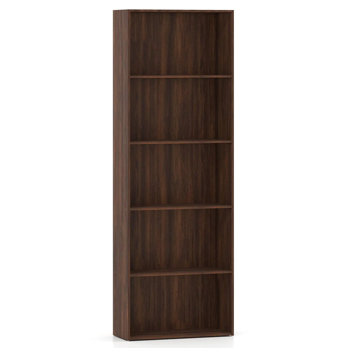 5-Shelf Storage Bookcase Modern Multi-Functional Display Cabinet Furniture-Black - Tampa Home & Garden Store