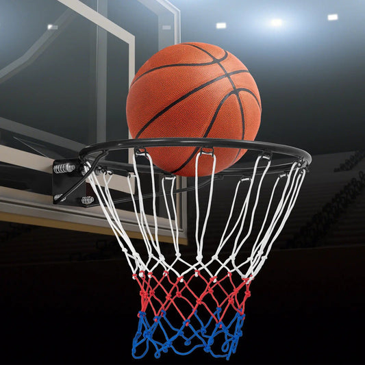 18 inch black basketball rim with all-weather net and mounting hardware on Tampa Home & Garden Store
