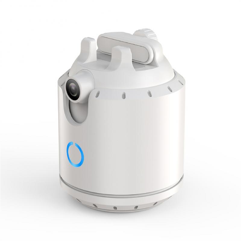 Intelligent Dual Axis Camera white digital camera with cylindrical body blue LED ring on Tampa Home & Garden Store