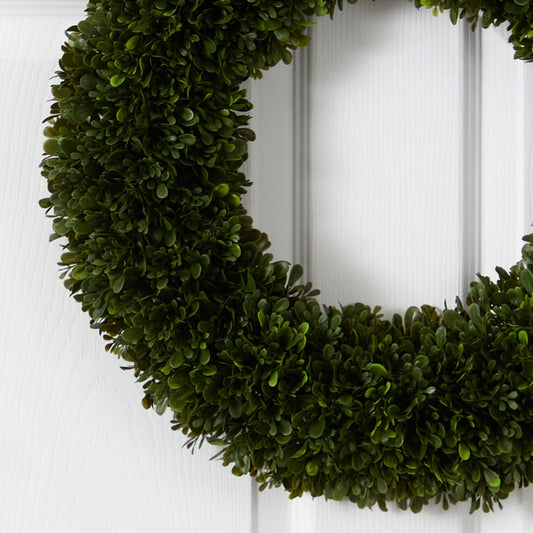 19.5” Tea Leaf Wreath UV Resistant (Indoor / Outdoor) - Tampa Home & Garden Store
