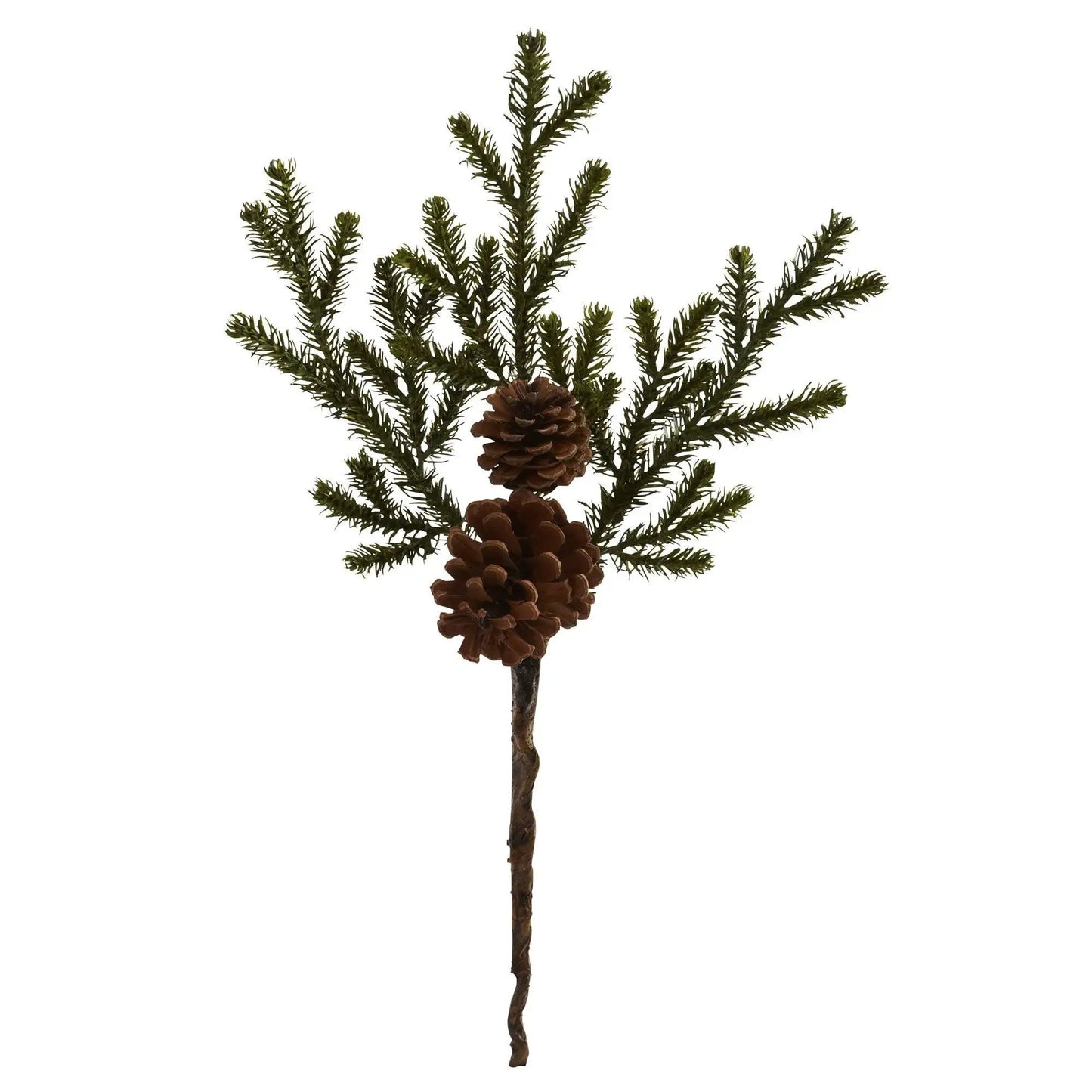 19” Pine & Pinecone Artificial Flower Bundle (Set of 12)) - Tampa Home & Garden Store