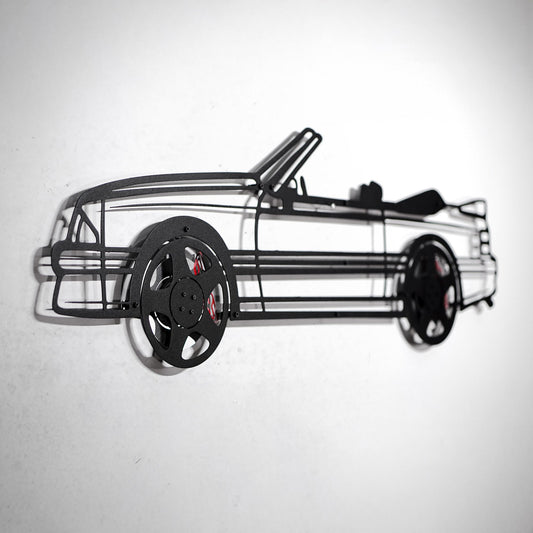1993 Mustang GT Convertible Wall Art – Steel & Spinning Wheels-KAFMEKA002 - Tampa Home & Garden Store