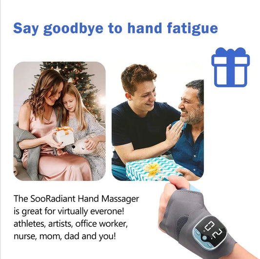 PalmRelief Massager with 5 modes and 3 heat, gray massager with digital display on Tampa Home & Garden Store