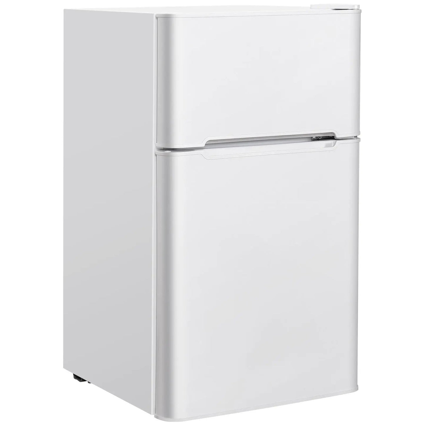 3.2 cu. ft Mini Fridge Black, with Freezer & Reversible Door - Tampa Home & Garden Store