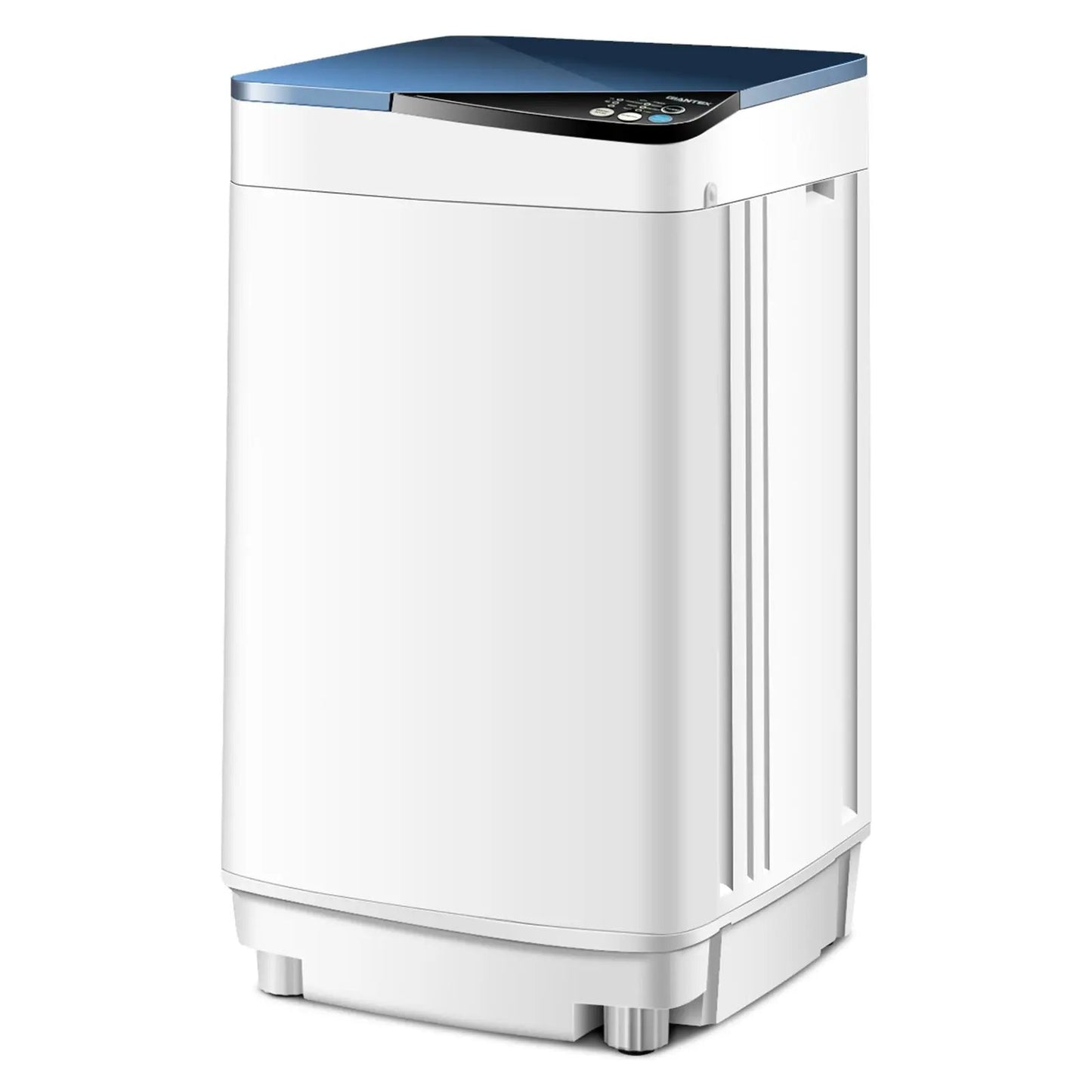 Full-automatic washing machine with germicidal UV, white body, blue control panel DirectDeals on Tampa Home & Garden Store