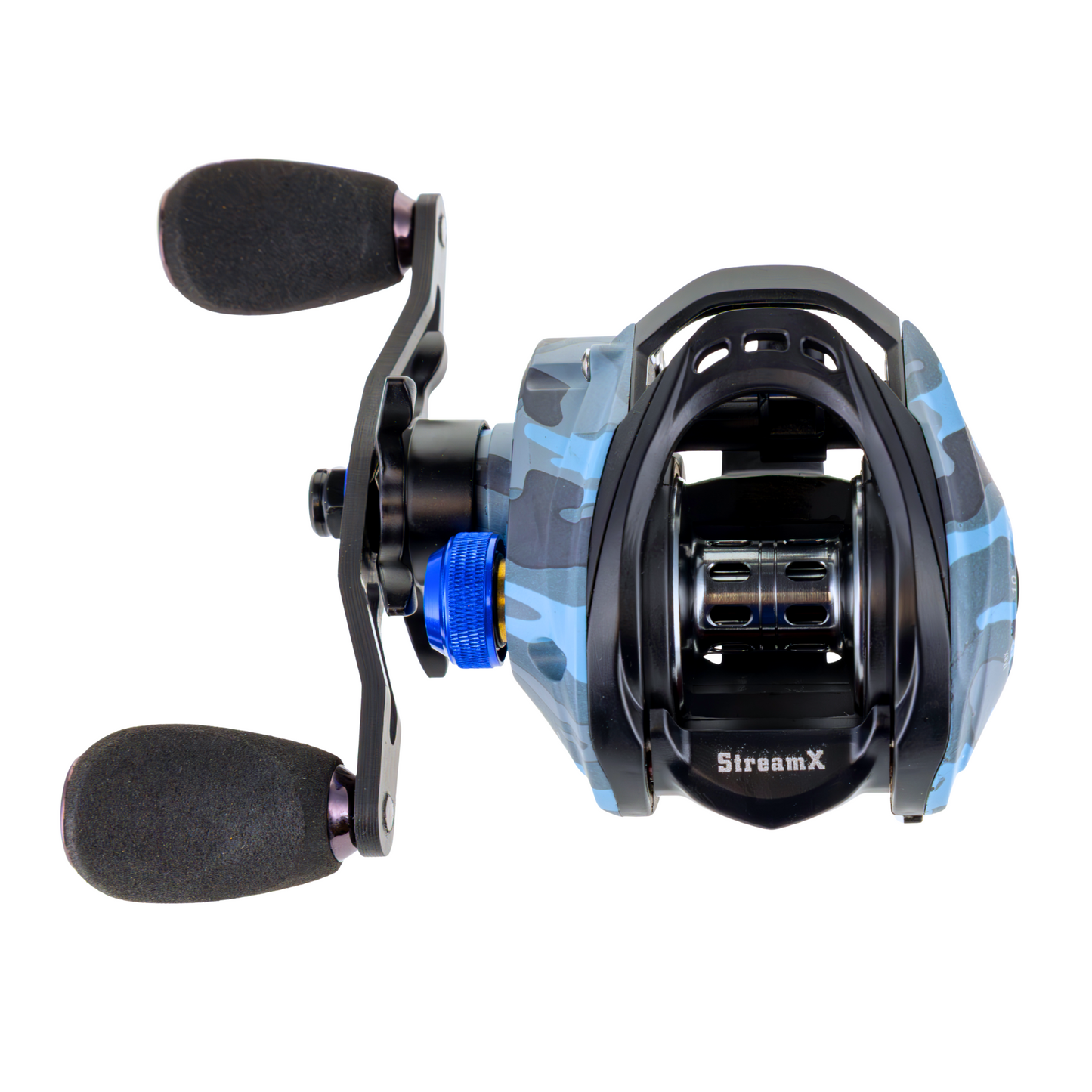 Carrete de pesca Baitcasting Reaction Tackle - Edición StreamX - Relación de transmisión 7.5:1 - NUEVO