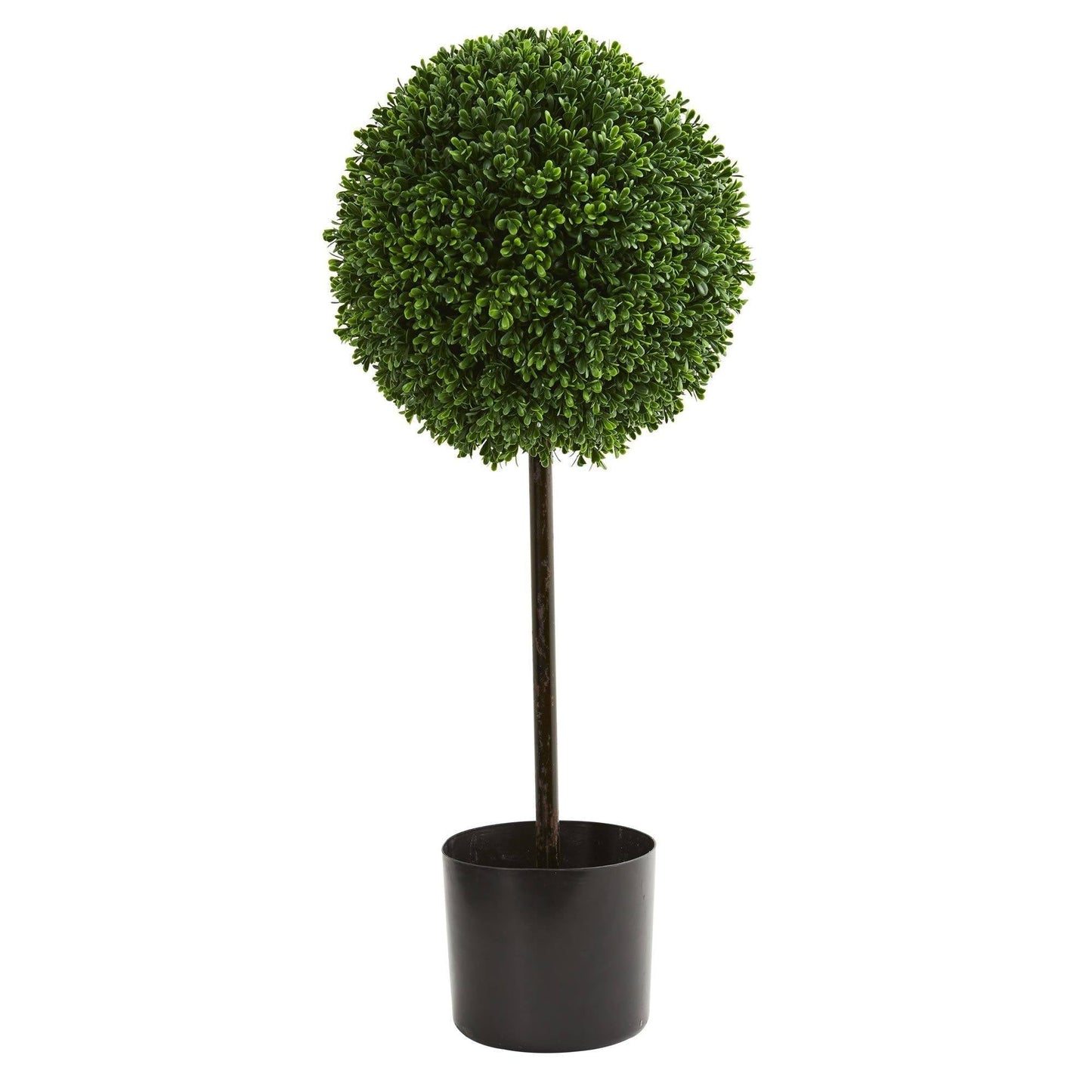 2.5’ Boxwood Ball Artificial Topiary Tree UV Resistant (Indoor/Outdoor) - Tampa Home & Garden Store