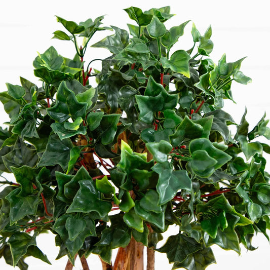 2.5 ft English Ivy Topiary artificial tree Nearly Natural UV outdoor green leaves on Tampa Home & Garden Store