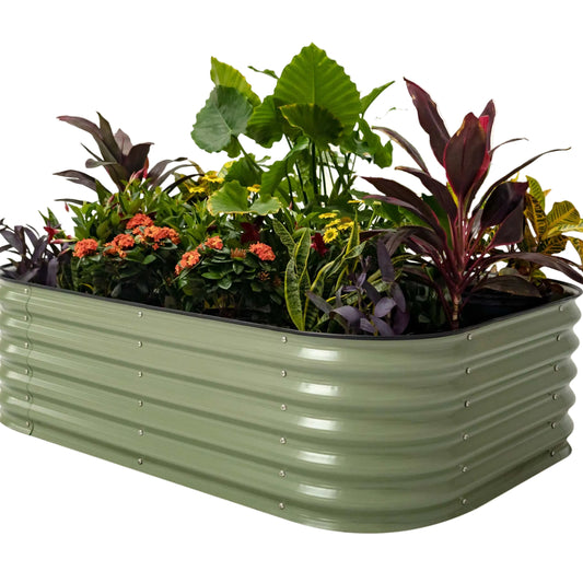 3.5x6.5 raised garden bed installation 2 pack - Tampa soil911.com