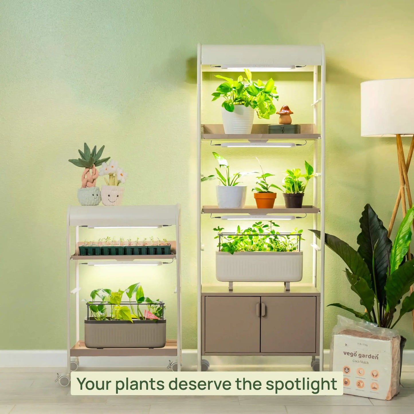 2 Tier Grow Light Garden - Tampa Home & Garden Store