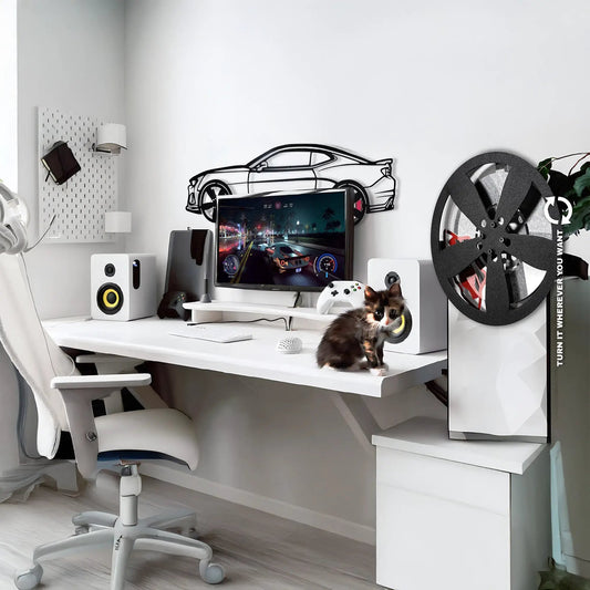 2019 Camaro ZL1 Metal Wall Art – Spinning Wheels Muscle Decor-KAFMEKA005 - Tampa Home & Garden Store