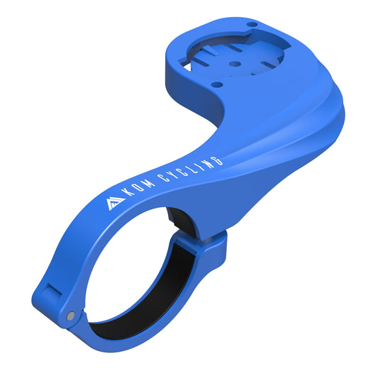 Garmin Classic Mount bike mount in blue with circular ring and mounting plate KOM Cycling on Tampa Home & Garden Store