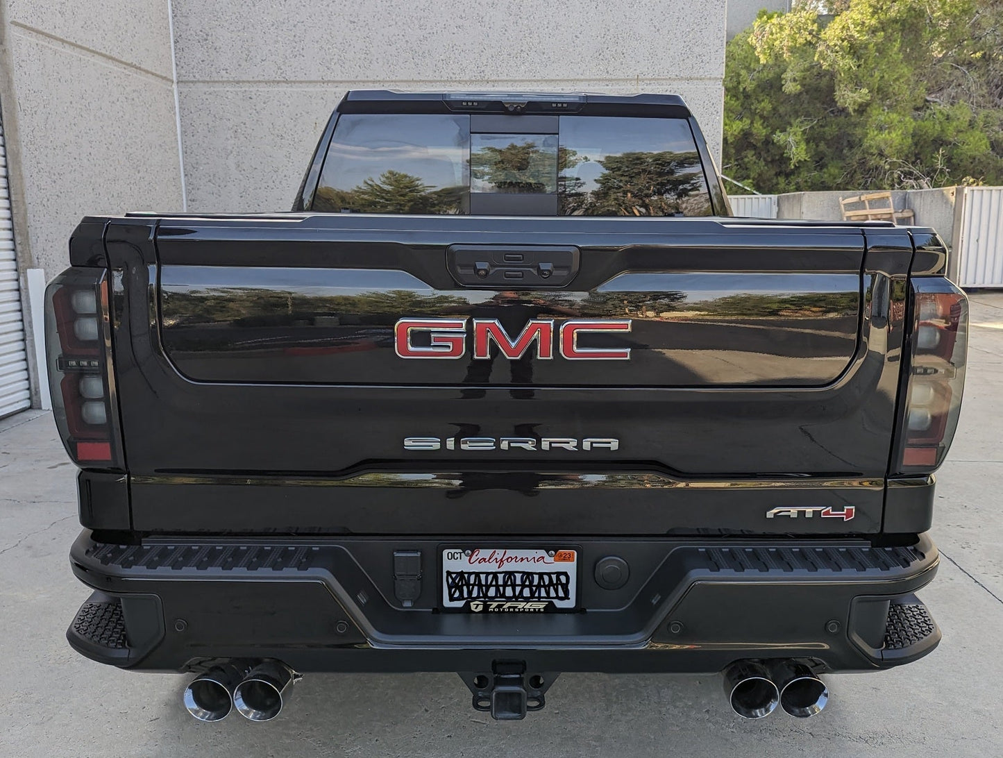 Smoked LED 3rd brake light for 2020–2026 GMC Sierra / Silverado, black housing rear tailgate on Tampa Home & Garden Store