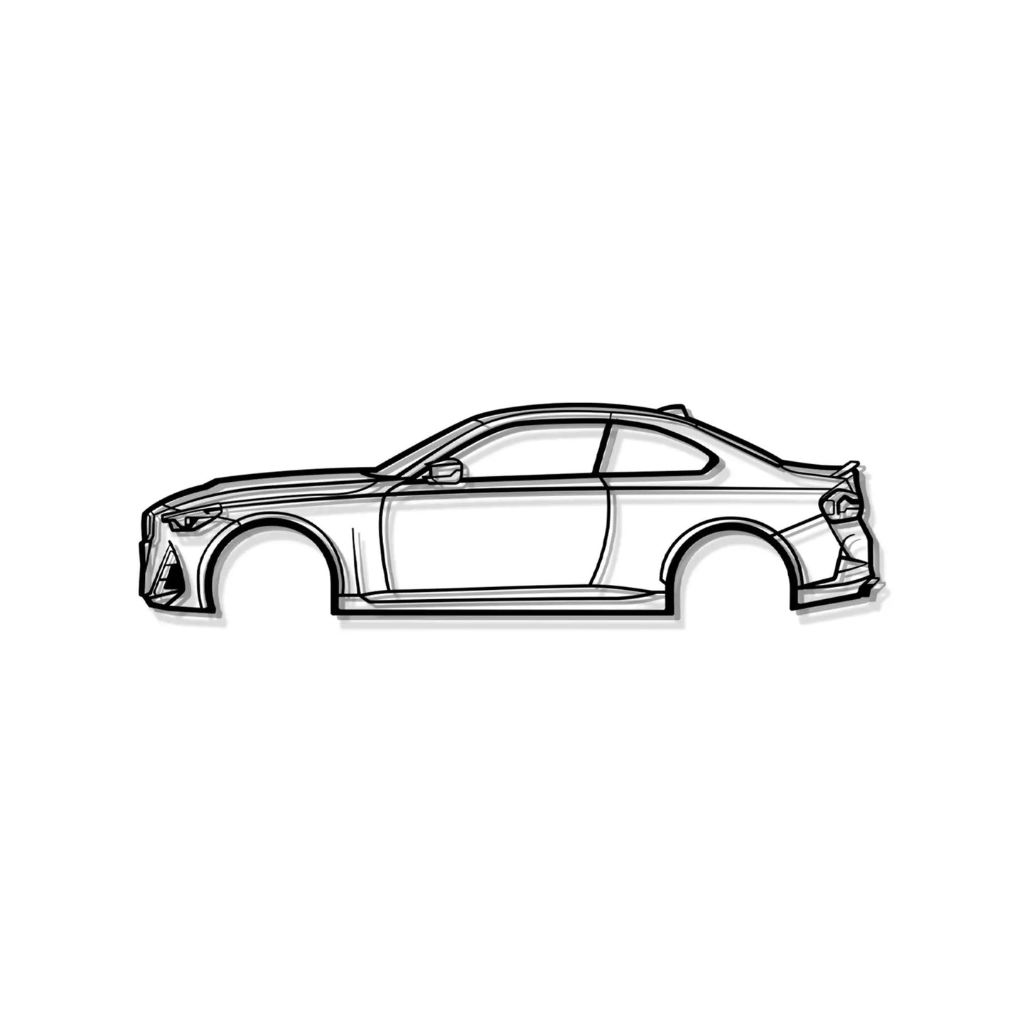 2022 M240i metal car wall art by Modello Turbo for home/office display on Tampa Home & Garden Store