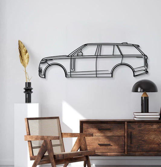 Arte de pared de metal Range Rover 2022 - MT0800