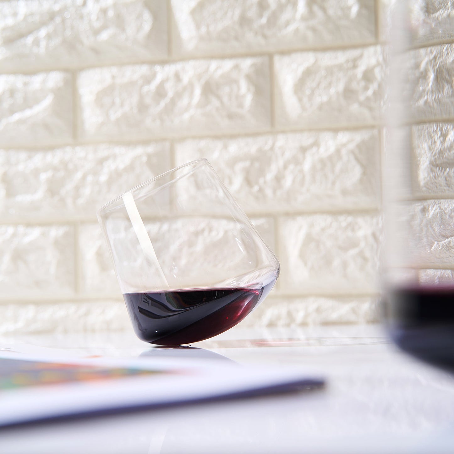 Classica Unspillable Stemless Wine Glass Set