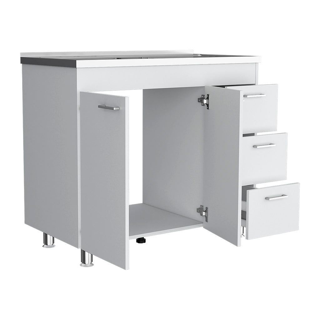 Kisco Utility Sink With Cabinet and Drawers