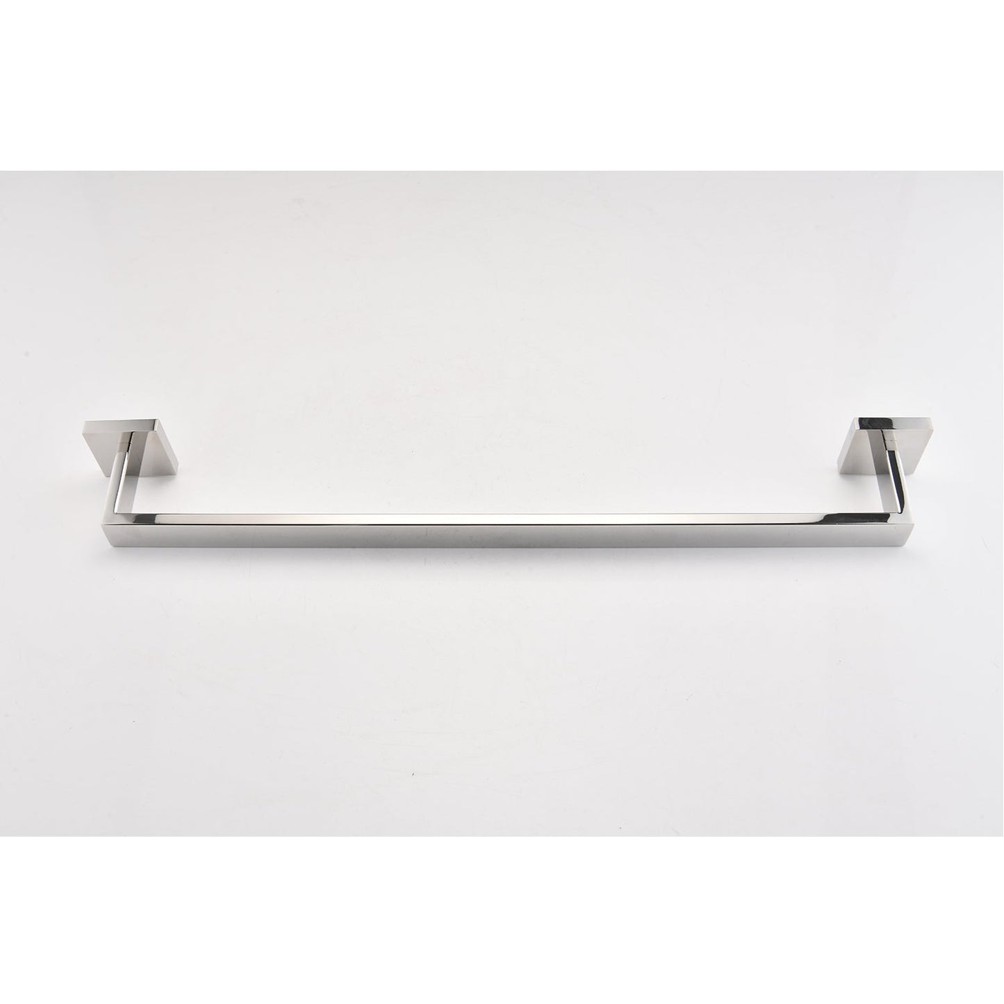 5-Piece Bathroom Hardware Set chrome towel bar with square mount brackets HouseOfZazla on Tampa Home & Garden Store