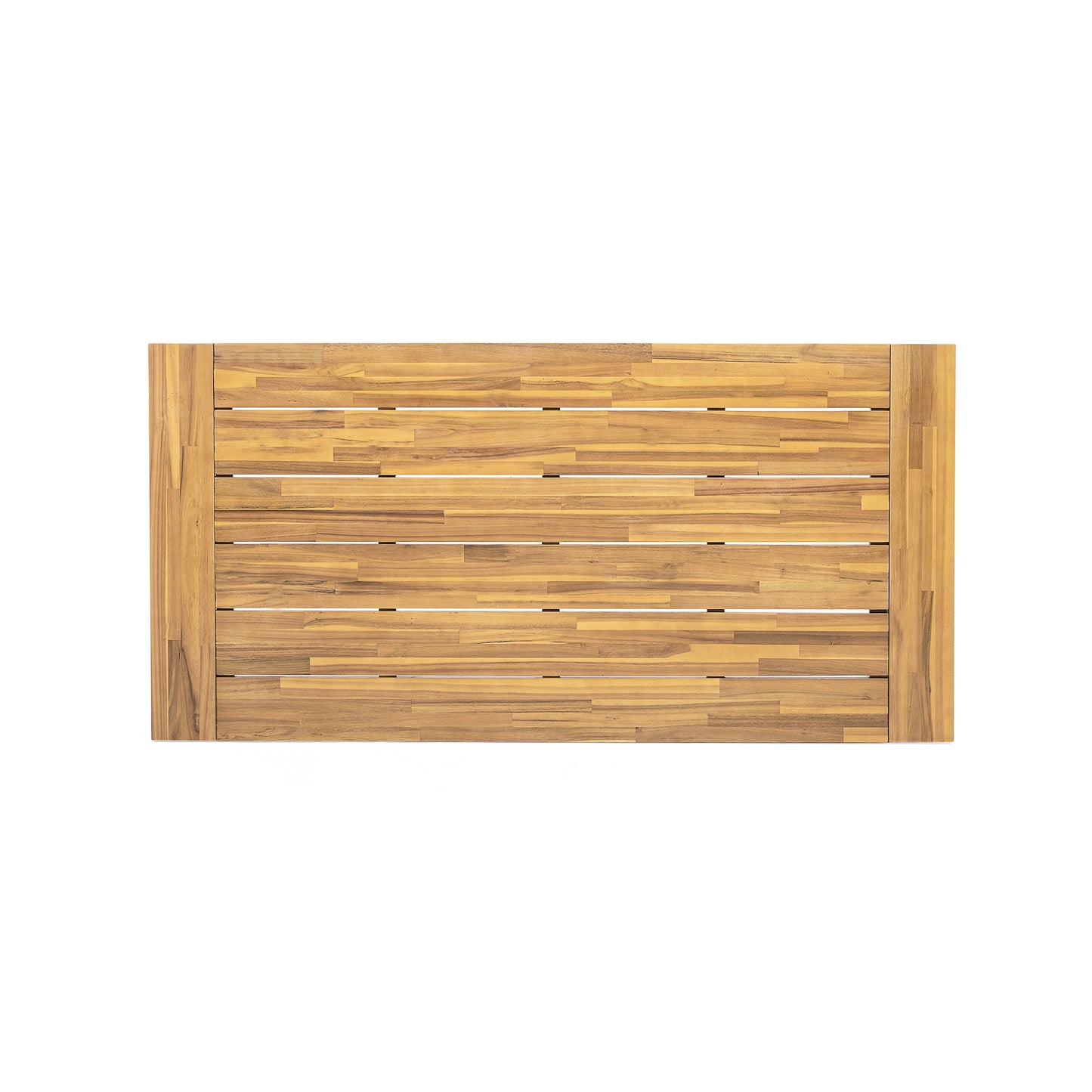 Modern Outdoor Dining Table And Acacia Finish