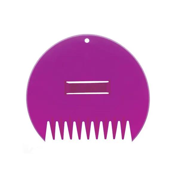 Bloom Leaf Scoops purple rake head with teeth for easy leaf cleanup Orbit Irrigation on Tampa Home & Garden Store