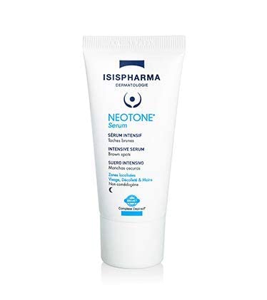 Isispharma Neotone Serum 30 ml white tube with blue logo, skin care product on Tampa Home & Garden Store