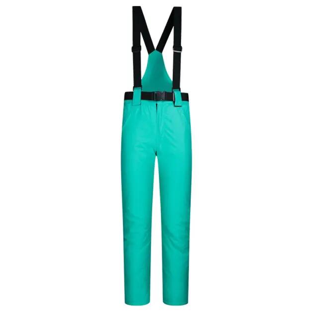 Pantalones de esquí para mujer y hombre, marcas de deportes al aire libre, tirantes, pantalones cortavientos e impermeables
