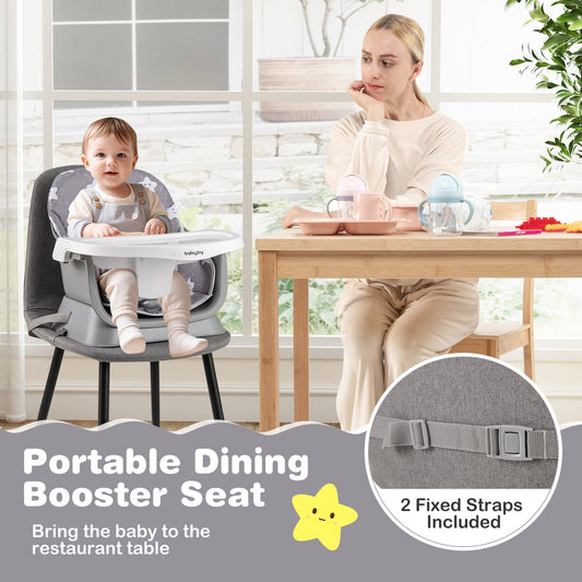 16-in-1 Baby High Chair with Activity Center and Booster Seat for Babies and Toddlers - Tampa Home & Garden Store