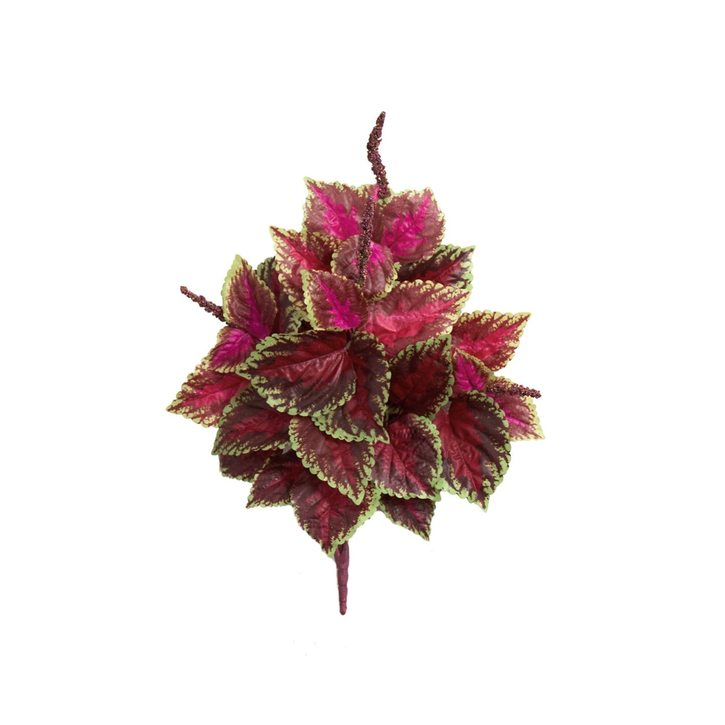 23” Coleus Bush Artificial Plant (Set of 6) - Tampa Home & Garden Store