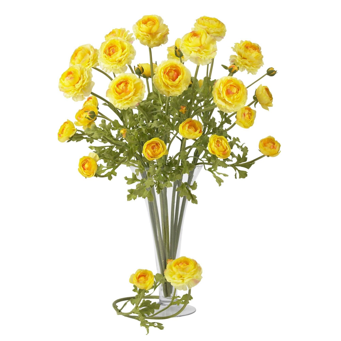 23" Ranunculus Stem (Set of 12)" - Tampa Home & Garden Store