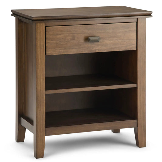 Artisan Handcrafted Bedside Table with Drawer
