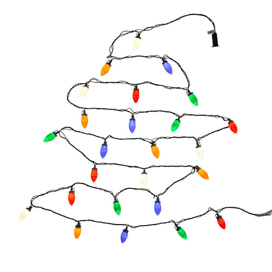 25-Light Multi-Colored LED C9 Bulb Light Set - Tampa Home & Garden Store