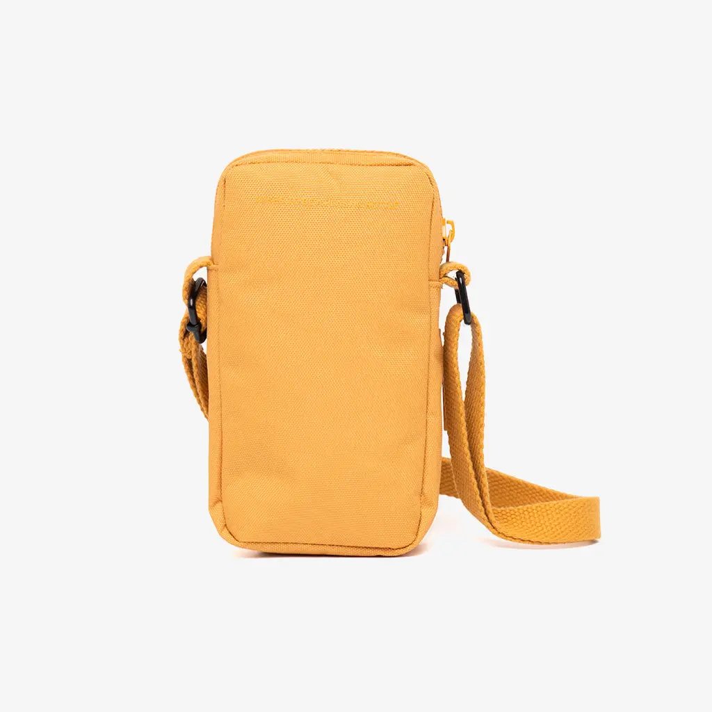Amsterdam Mustard Compact Shoulder Bag fanny pack in mustard yellow with strap Lefrik USA on Tampa Home & Garden Store