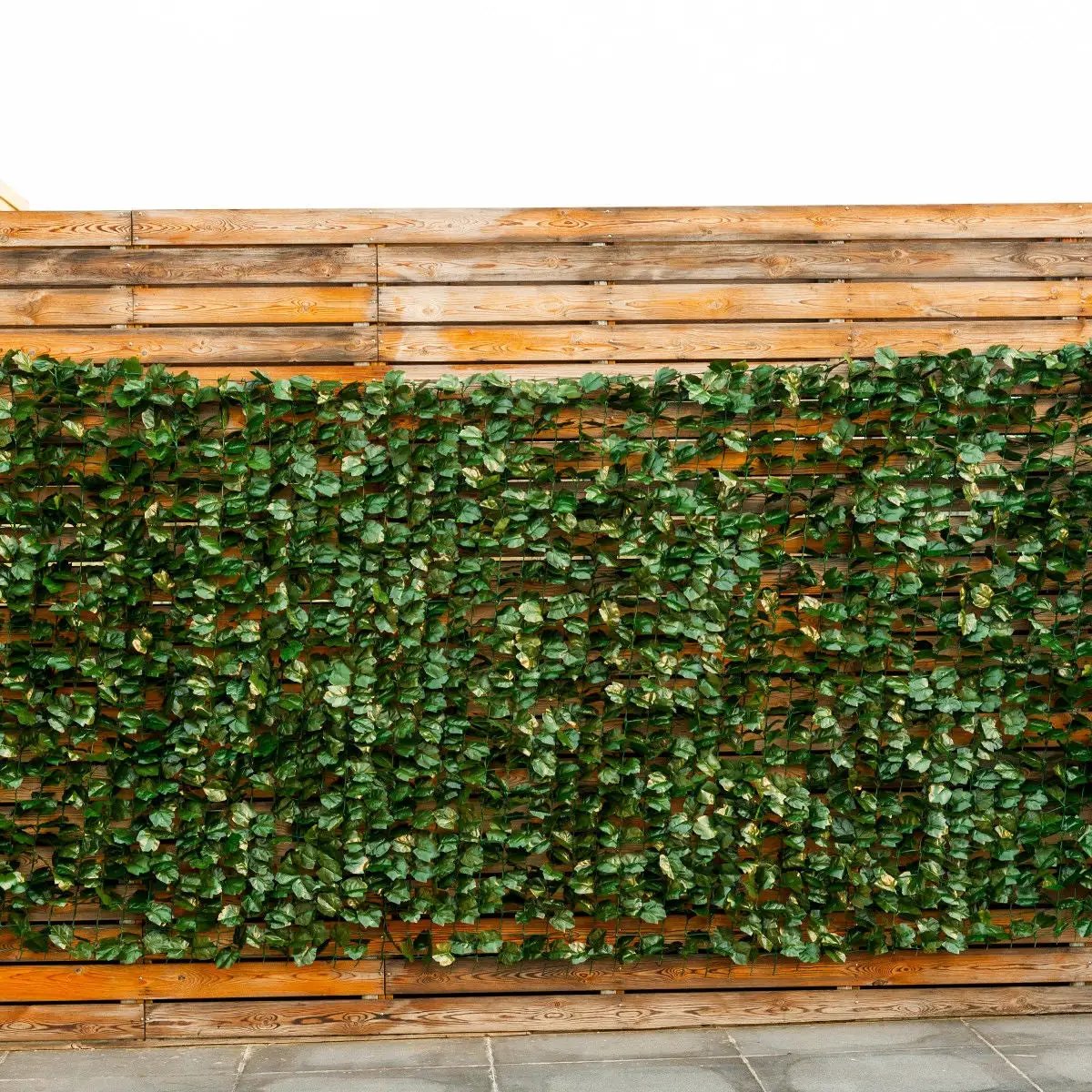 Faux Ivy Leaf Decorative Privacy Fence-59 x 118 Inch - Tampa Home & Garden Store