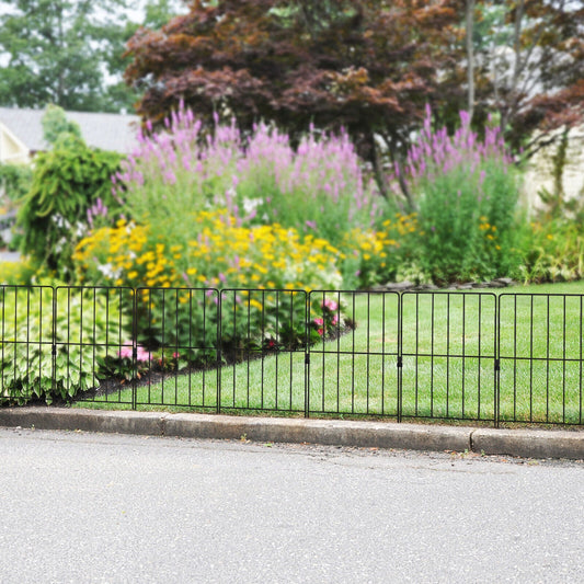25 Pack Rustproof Decorative Garden Fence Set for Dog Flower bed - Tampa Home & Garden Store
