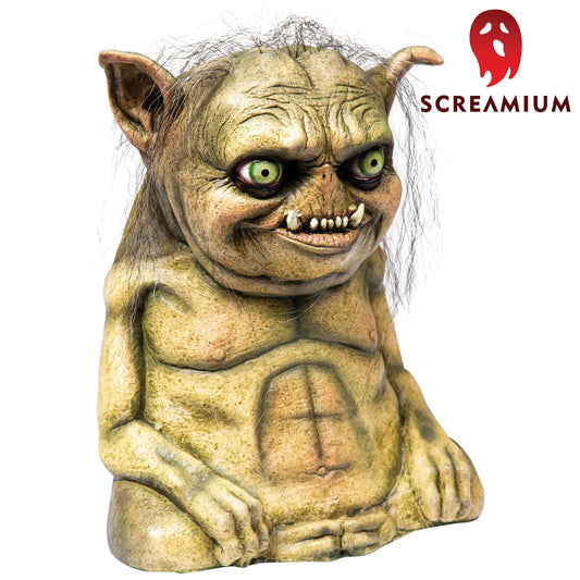 Troglyns Fungus Troll Gremlin Halloween Decor figure with greenish skin and wild hair SCREAMIUM on Tampa Home & Garden Store