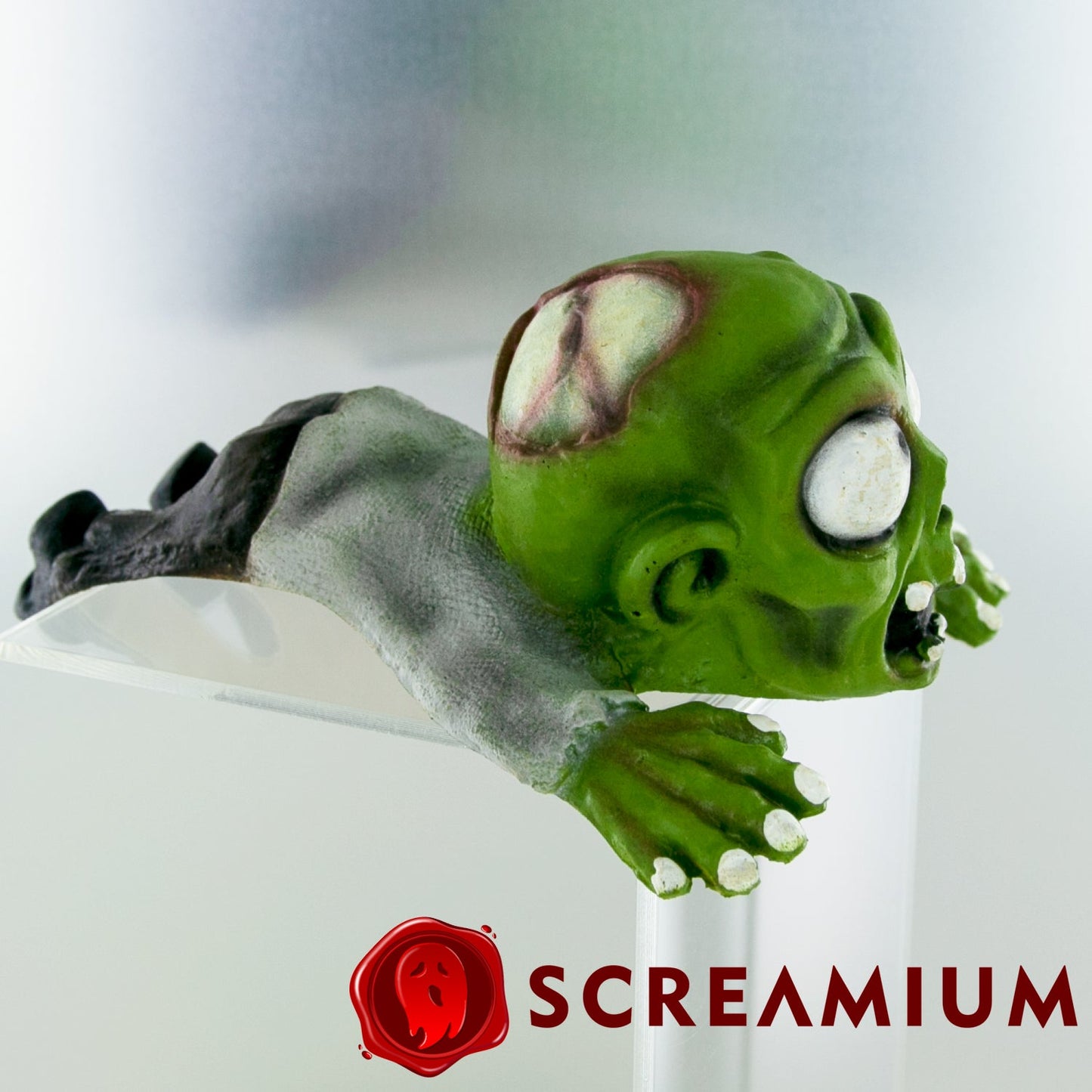 Shoulder Buddy Zombie Halloween accessory green zombie head by SCREAMIUM on Tampa Home & Garden Store