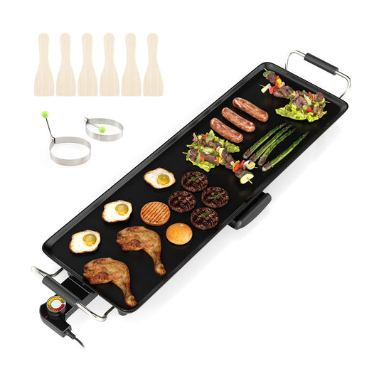 DirectDeals 35 Inch Electric Griddle Nonstick Grill with 6 wooden spatulas on Tampa Home & Garden Store