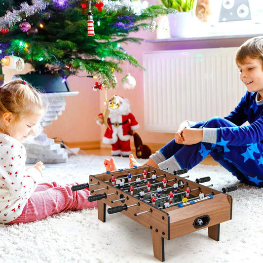 27 Inch Wooden Foosball Table Mini Tabletop Soccer Game by DirectDeals on Tampa Home & Garden Store