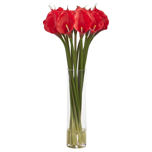 28” Calla Lilly Artificial Arrangement - Tampa Home & Garden Store